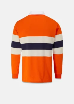 Knitwear & Tops*Gloverall X AWMS Rugby Shirt Orange