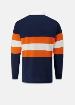 Knitwear & Tops*Gloverall X AWMS Rugby Shirt Navy