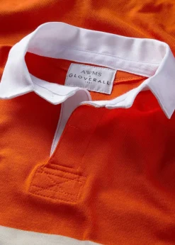 Knitwear & Tops*Gloverall X AWMS Rugby Shirt Orange