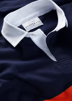 Knitwear & Tops*Gloverall X AWMS Rugby Shirt Navy