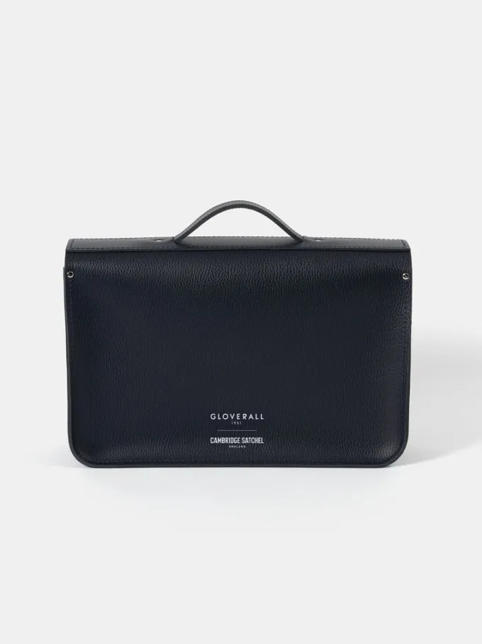Bags | Bags*Gloverall X Cambridge Satchel 15 Inch Batchel Navy