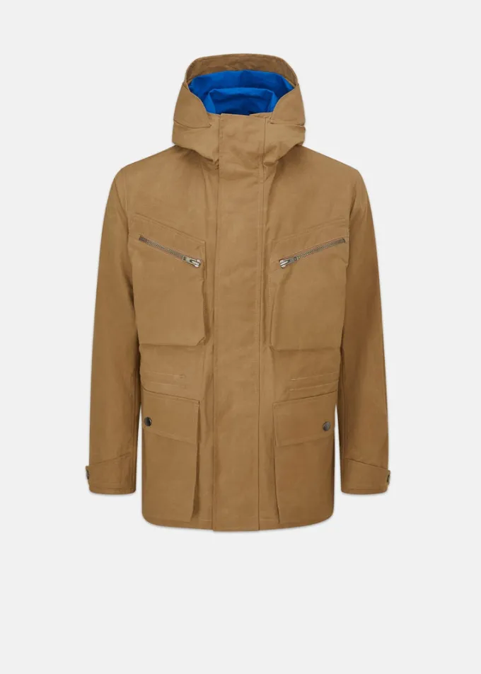 Jackets*Gloverall Greenwell Anorak Jacket Khaki