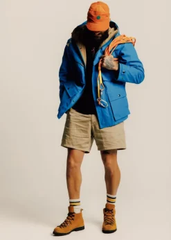 Jackets*Gloverall Greenwell Anorak Jacket Royal Blue