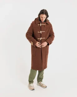 Duffle Coats*Gloverall Harrison Duffle Coat Rust