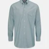 Shirts | Knitwear & Tops*Gloverall Jakes Shirts Pale Green Oxford Shirt