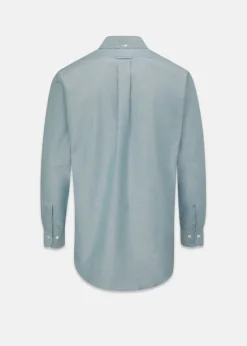 Shirts | Knitwear & Tops*Gloverall Jakes Shirts Pale Green Oxford Shirt