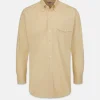 Shirts | Knitwear & Tops*Gloverall Jakes Shirts Yellow Oxford Shirt