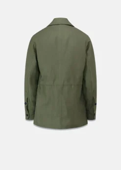 Jackets*Gloverall Keats Safari Jacket Khaki