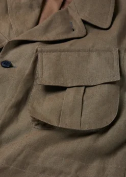 Jackets*Gloverall Keats Safari Jacket Tobacco