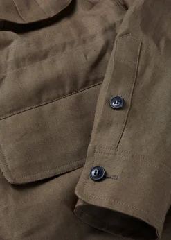 Jackets*Gloverall Keats Safari Jacket Tobacco