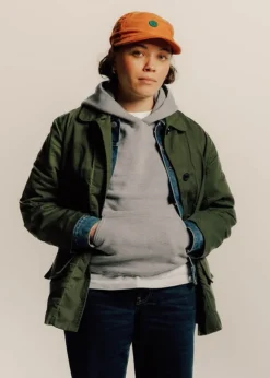 Jackets*Gloverall Kennedy Chore Jacket Dark Green