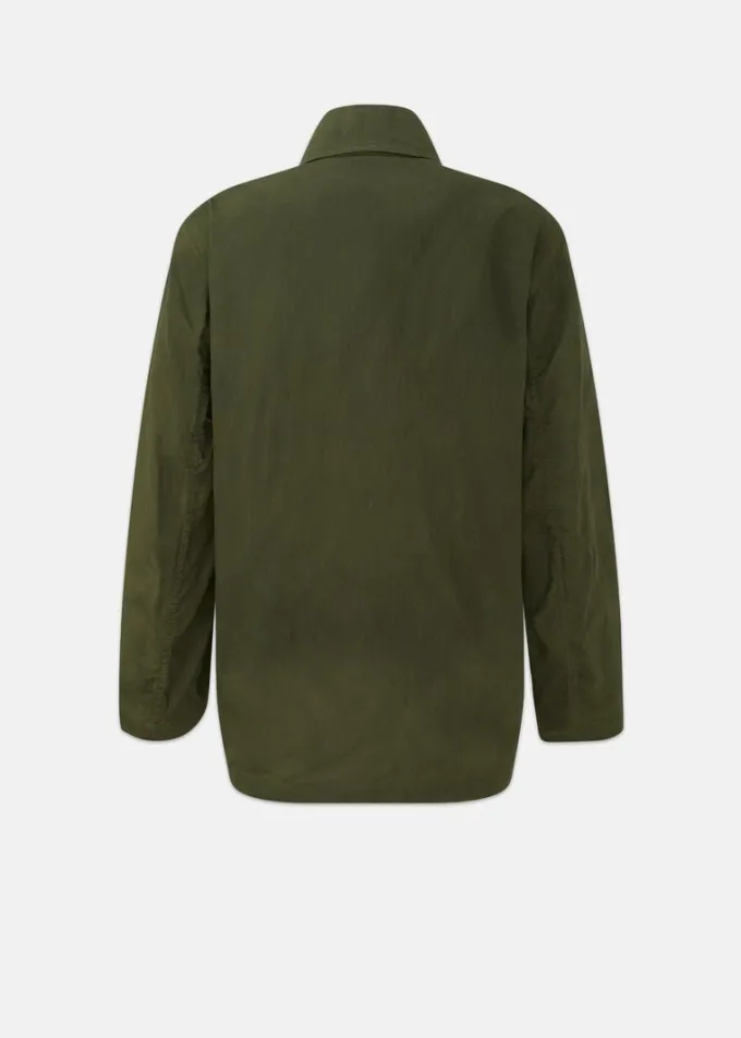 Jackets*Gloverall Kennedy Chore Jacket Dark Green