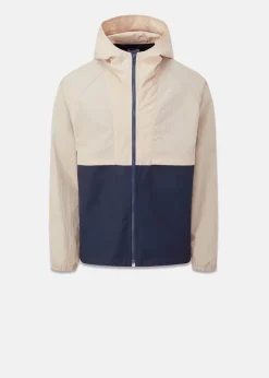 Jackets*Gloverall Les Basics X Le Short Hooded Jacket Navy