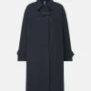 Overcoats*Gloverall Lindley Rain Mac Dark Navy