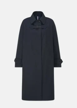 Overcoats*Gloverall Lindley Rain Mac Dark Navy