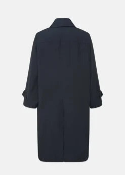 Overcoats*Gloverall Lindley Rain Mac Dark Navy