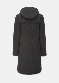 Duffle Coats*Gloverall Long Panelled Duffle Coat Charcoal
