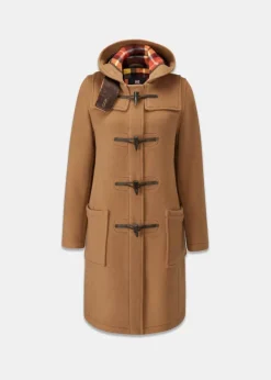 Duffle Coats*Gloverall Long Slim Fit Duffle Coat Camel Buchanan