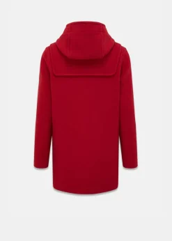 Duffle Coats*Gloverall Melissa Mid Duffle Coat Cranberry