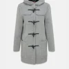 Duffle Coats*Gloverall Melissa Mid Duffle Coat Silver