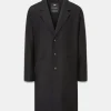 Overcoats*Gloverall Men's Chesterfield Refined Black