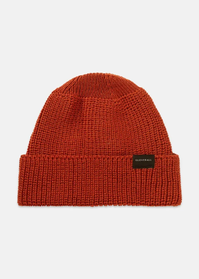 Hats | Hats*Gloverall Merino Wool Watch Cap Burnt Orange