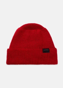 Hats | Hats*Gloverall Merino Wool Watch Cap Red