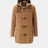 Duffle Coats*Gloverall Mid Length Duffle Coat Camel Buchanan