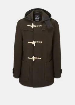 Duffle Coats*Gloverall Mid Monty Duffle Coat Brown
