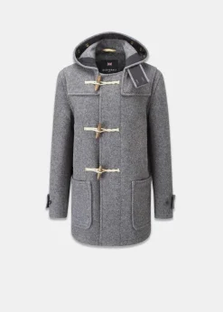 Duffle Coats*Gloverall Mid Monty Duffle Coat Grey