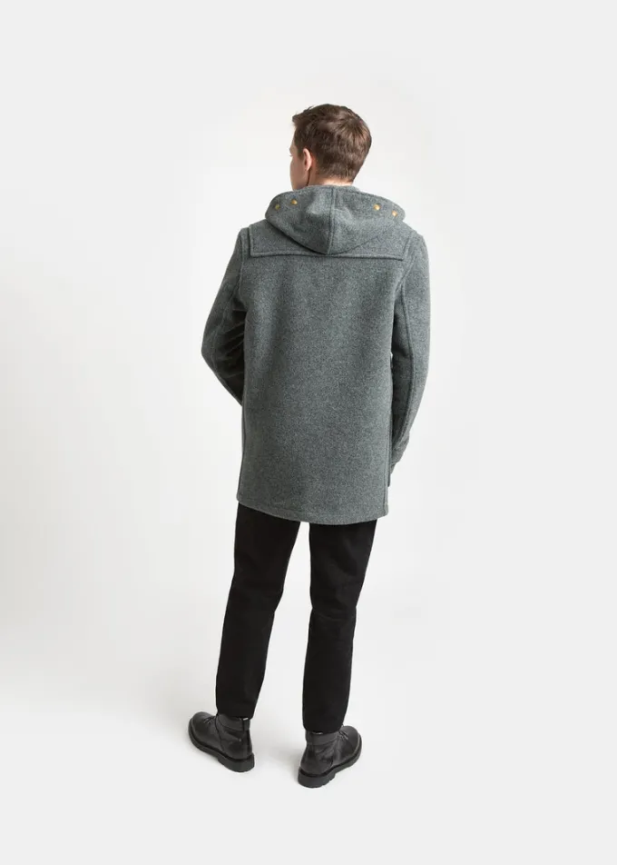 Duffle Coats*Gloverall Mid Monty Duffle Coat Grey