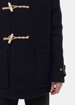 Duffle Coats*Gloverall Mid Monty Duffle Coat Navy