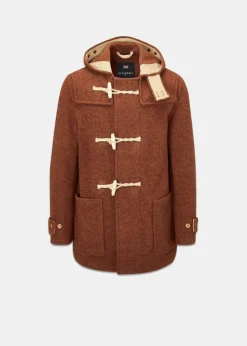Duffle Coats*Gloverall Mid Monty Duffle Coat Rust