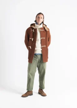 Duffle Coats*Gloverall Mid Monty Duffle Coat Rust