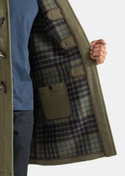 Duffle Coats*Gloverall Morris Duffle Coat Loden Check
