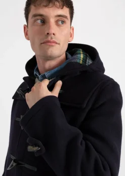 Duffle Coats*Gloverall Morris Duffle Coat Navy Dress Gordon