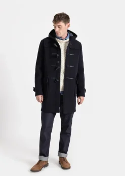 Duffle Coats*Gloverall Morris Duffle Coat Navy Dress Gordon