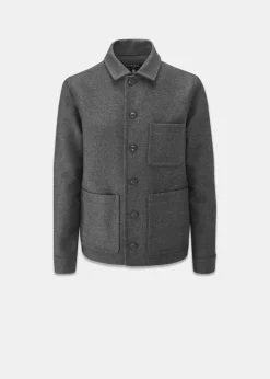 Jackets*Gloverall Moss Jacket Charcoal