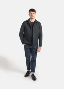 Jackets*Gloverall Moss Jacket Charcoal