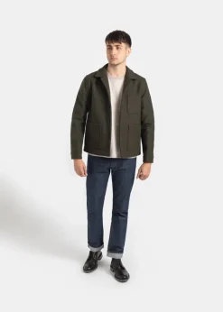 Jackets*Gloverall Moss Jacket Khaki
