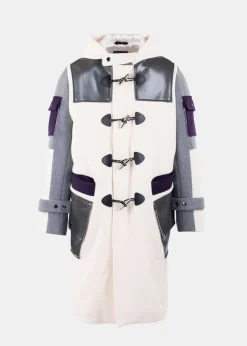 Duffle Coats*Gloverall Nicomede Duffle Coat Ecru