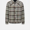 Jackets*Gloverall Oliver Jacket Grey Check