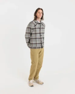 Jackets*Gloverall Oliver Jacket Grey Check
