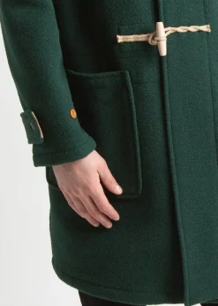 Duffle Coats*Gloverall Original Monty Duffle Coat Pine Green