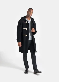 Duffle Coats*Gloverall Original Monty Duffle Coat Black