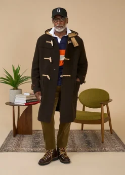 Duffle Coats*Gloverall Original Monty Duffle Coat Brown