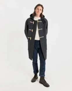 Duffle Coats*Gloverall Original Monty Duffle Coat Charcoal