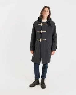 Duffle Coats*Gloverall Original Monty Duffle Coat Charcoal