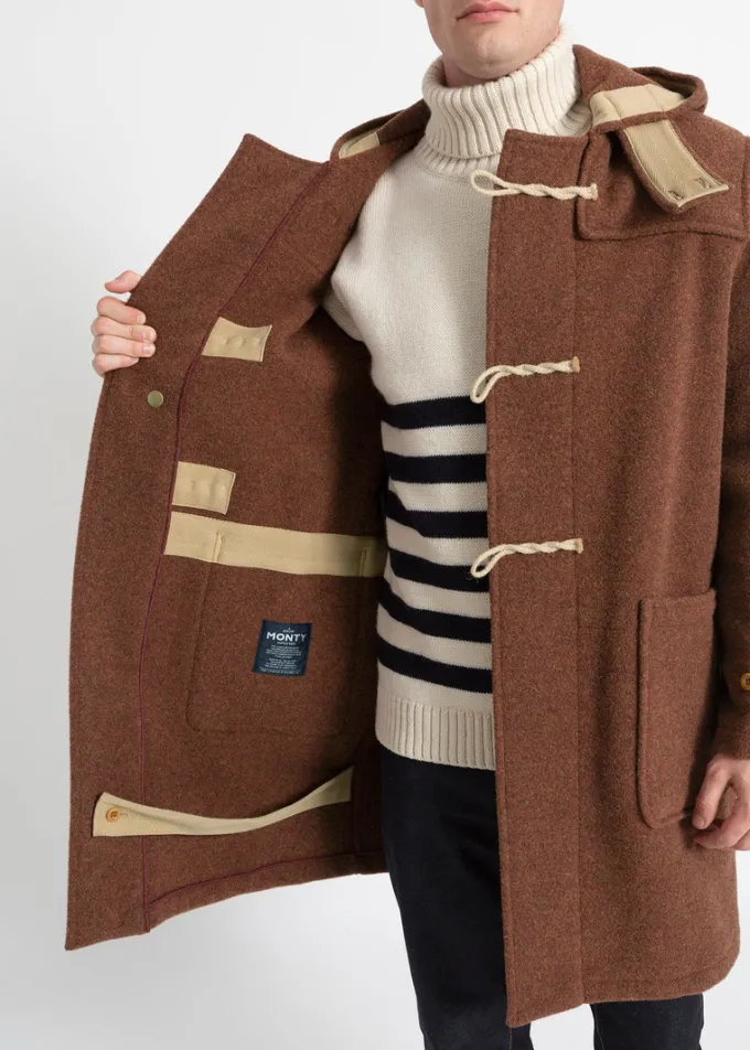 Duffle Coats*Gloverall Original Monty Duffle Coat Rust
