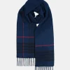 Scarves | Scarves*Gloverall Oversized Lambswool Scarf Mackay Blue
